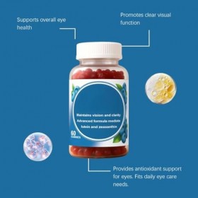 Lutéine et zéaxanthine, supportent la lumière bleue, la vision et le confort du temps décran,2PCS Lutéine