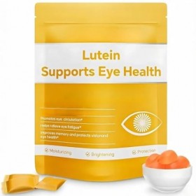 Gummies à la lutéine – Supplément de vitamines et de minéraux pour les yeux – Vitamines gommeuses pour le soutien de la santé