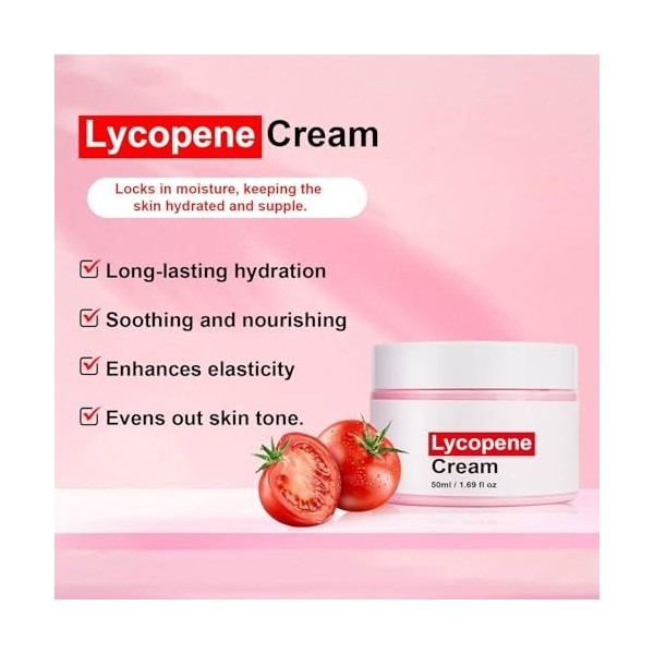 Le lycopène pour le visage en tant quantioxydant puissant peut neutraliser efficacement les radicaux et aider à maintenir l