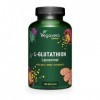 GLUTATHION Liposomal & Réduit | 180 Gélules | Avec Précurseurs : NAC, Vitamine C, MSM, Glycine | PureWay™- G | Antioxydant + ...