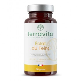 Eclat du Teint | Pépins de Raisin OPC + Extrait de Myrtille SEPITONE + Vitamine C + Glutathion Réduit | Peau Éclatante et Uni