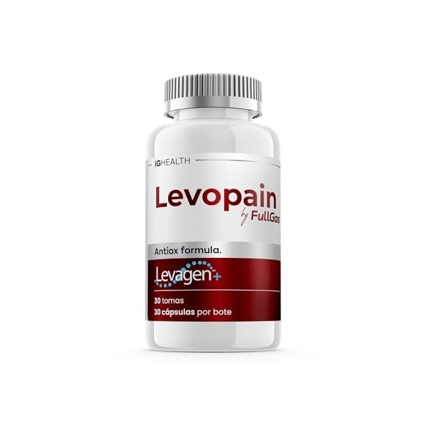 FullGas Levopain | Levagen+ avec antioxydants | 30 capsules