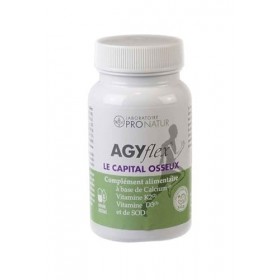 Laboratoire Pronatur - AGYflex® LE CAPITAL OSSEUX - Complément alimentaire dédié à la consolidation et à la préservation de l