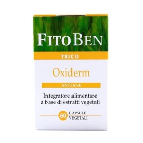 Fitoben | Oxiderm Complément Naturel Contre le Vieillissement de la Peau, Dommages Oxydatifs et Solaires. 30 Capsules végétal