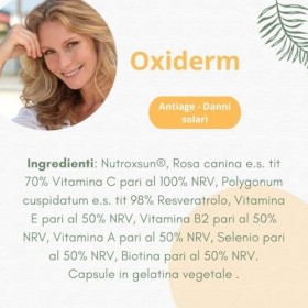 Fitoben | Oxiderm Complément Naturel Contre le Vieillissement de la Peau, Dommages Oxydatifs et Solaires. 30 Capsules végétal