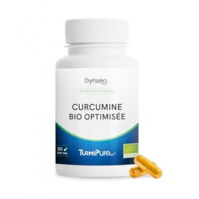 Curcumine BIO Optimisée qualité TurmiPure Gold® - 95% Curcuminoïdes - Articulations Circulation - 340 fois plus Biodisponible...