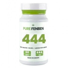 PURE FENBEN 444 mg | 90 capsules | 99,90% de pureté | Vérifié par un laboratoire indépendant