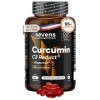Curcumine C3 Reduct® avec BioPerine 95% – Curcuma Premium avec Huile d’Olive et MCT – 120 Softgels – Puissant Anti Inflammato
