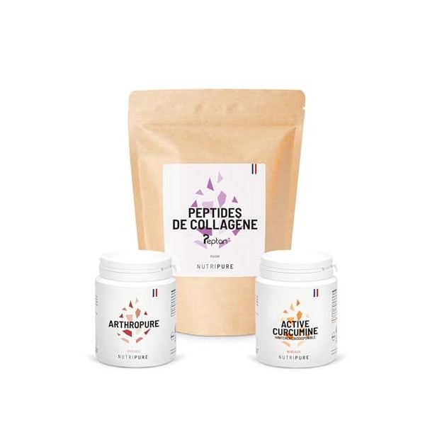 Nutripure | Pack Arthrose | Compléments Alimentaires Santé des Articulations | Action Anti-Inflammatoire | Pour les personnes