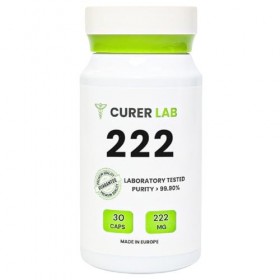 CURER LAB F-zole 222 mg | 30 capsules | 99,90% de pureté | Vérifié par un laboratoire indépendant