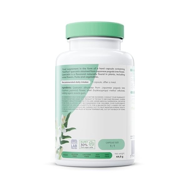 Osavi Natural Quercetin, 500mg - 60 vegan caps