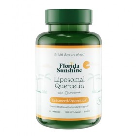Florida Sunshine Quercétine Liposomale - 120 Gélules 250mg | Soutien immunitaire | Antioxydant | Anti-inflammatoire | Soula