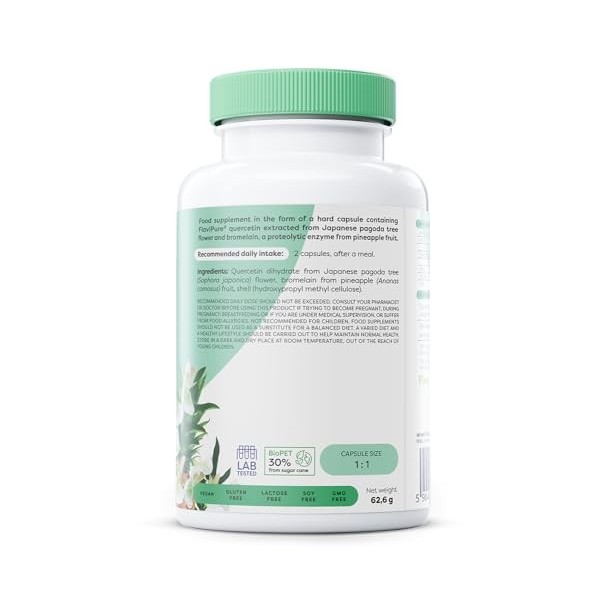 Osavi Quercetin with Bromelain - 120 vegan caps