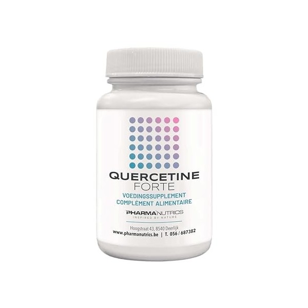 QUERCETINE FORTE 60 V-CAPS PHARMANUTRICS//QUERCETINE 400 MG- INFLAMMATION DALLERGIES//COMPLÉMENT ALIMENTAIRE