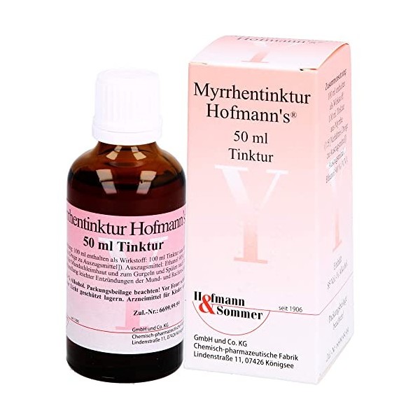 Myrrhentinktur Hofmanns Tinktur, 50 ml Solution