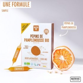 Ampoules Pépins de Pamplemousse Bio