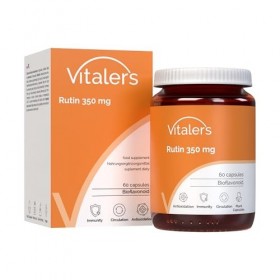 Vitaler’s Rutine 350 mg – 60 Gélules, Cure de 2 Mois, Végan, Sans Conservateurs, Composition Pure