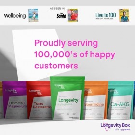 Longevity Box Fisétine 100 mg, 60 gélules, antioxydant 98 % pur, testé par un laboratoire tiers, végan, pour soutien du vieil