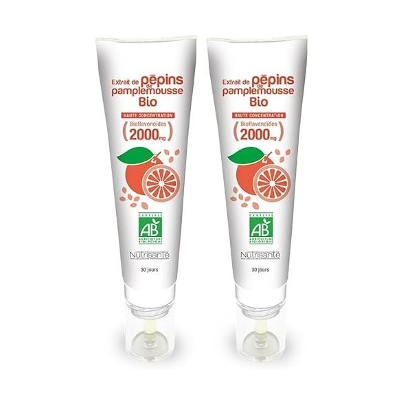 Vitavea - Extrait de Pépins de Pamplemousse - Booste les défenses naturelles - Forte concentration en bioflavonoïdes - Immuni...