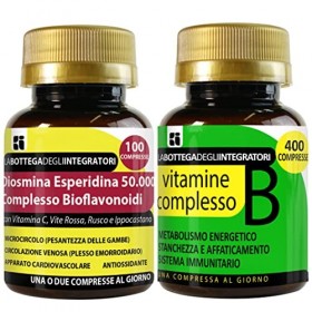Coffret de compléments alimentaires : Antioxydants et Énergie pour la Circulation | Bioflavonoïdes de Diosmine et Hespéridine