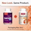 Quercétine végétalienne 500 mg par portion, 200 gélules