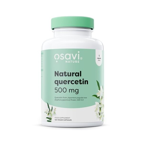 Osavi Natural Quercetin, 500mg - 120 vegan caps