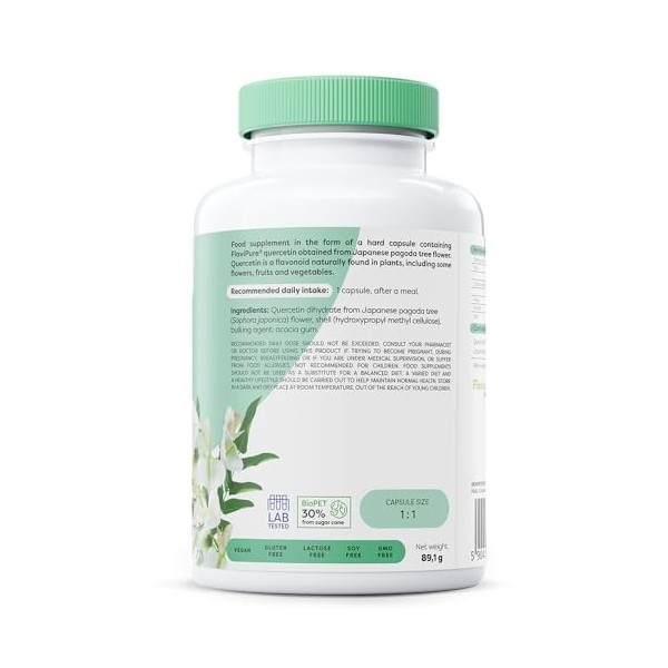 Osavi Natural Quercetin, 500mg - 120 vegan caps