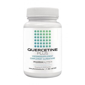 QUERCETINE PLUS 60 V-CAPS PHARMANUTRICS//ALLERGIE-ONTSTEKING//QUERCETINE-RIBES NIGRUM CASSIS -VIT C//VOEDINGSSUPPLEMENT