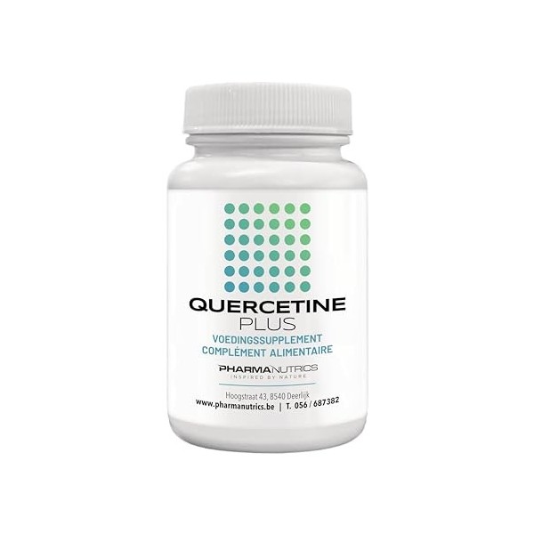 QUERCETINE PLUS 60 V-CAPS PHARMANUTRICS//ALLERGIE-ONTSTEKING//QUERCETINE-RIBES NIGRUM CASSIS -VIT C//VOEDINGSSUPPLEMENT