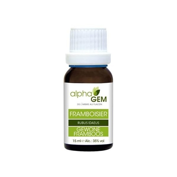 Framboisier bio 15 ml - AlphaGem - Gemmothérapie