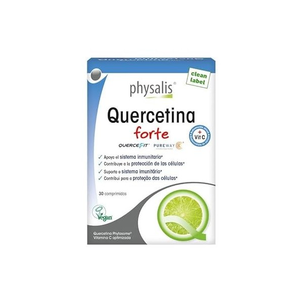 PHYSALIS QUERCETINA FORTE 30comp. BIO – facile à intégrer dans la routine de la journée, préparation en comprimés pour une pr