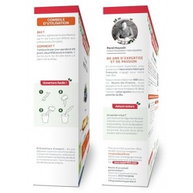 SUPERDIET – MYRTILLE BIO – 100% pur jus – Fabrication française – 20 ampoules de 10 ml