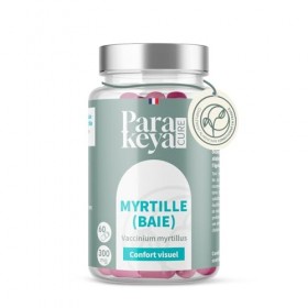 Parakeya - Myrtille Baie 300mg|Confort Visuel | Complément alimentaire | 60 gélules Myrtille et bleuet
