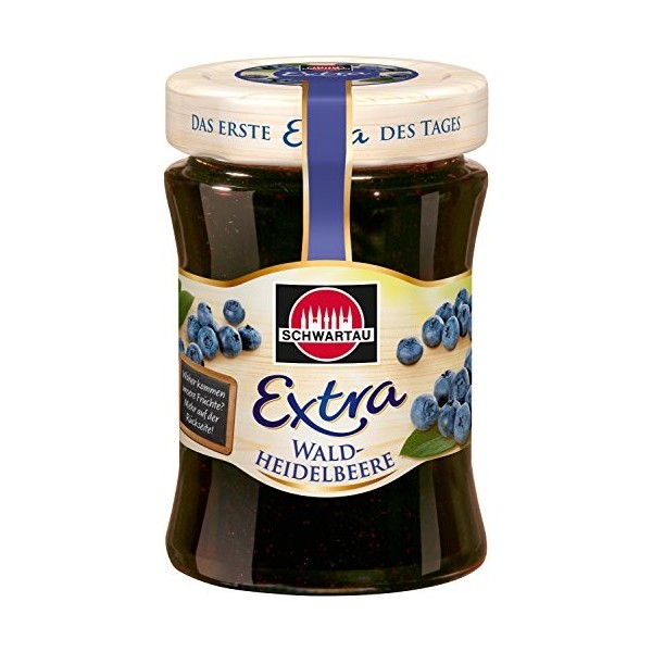 Schwar Myrtille Extra de Forêt de rosée, 1er Pack 1 x 340 g 
