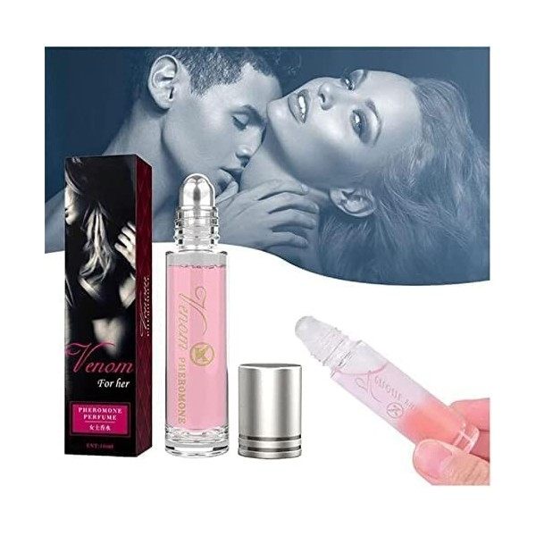 3Pcs Venom Love Cologne, Phéromones Desire,Parfum à Bille,Lure Pheromone Perfume,Huile De Parfum Infusée Phéromones, Venom Lo