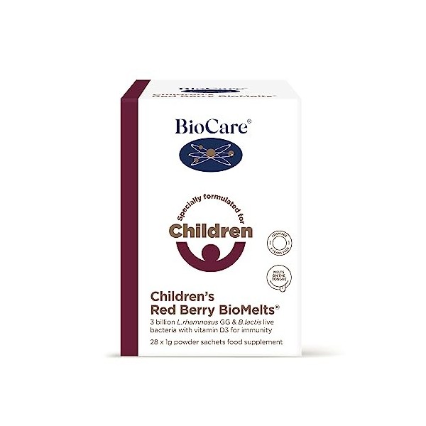 Biocare, Childrens Red Berry BioMelts 28 sachets