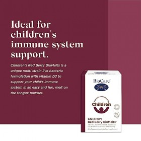 Biocare, Childrens Red Berry BioMelts 28 sachets