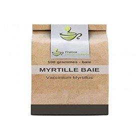Tisane Myrtille Airelle baie entière 100 GRS. Myrtille et bleuet