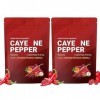 Cayenne Pepper, soutient les veines des jambes, le cœur et les vaisseaux sanguins | Sans additif - sans OGM 2 pièces 