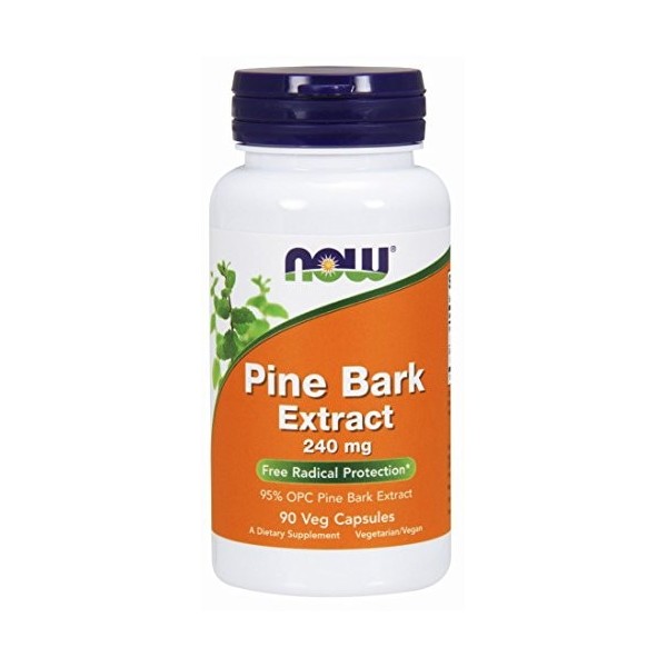 NOW Foods Pine Bark Extract, 240mg - 90 vcaps