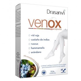 VENOX Complément alimentaire - 45 Capsules, couleur noire
