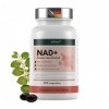 EXVital® NAD+, 1000 mg de NAD+ et 600 mg de trans-resvératrol par jour - 120 gélules végétaliennes - liposomales et biodispon