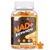 Gommes NAD+ 1310 mg avec Resvératrol, TMG, Collagène Marin Hydrolysé et Extrait de Poivre Noir, Complément NAD+, Saveur Orang...