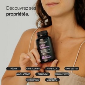 Antiox Complex avec Trans-Resvératrol, CoQ10, NAC, Grenade, Vitamine C et Sélénium - Antioxydant et Support de lÉnergie Cell