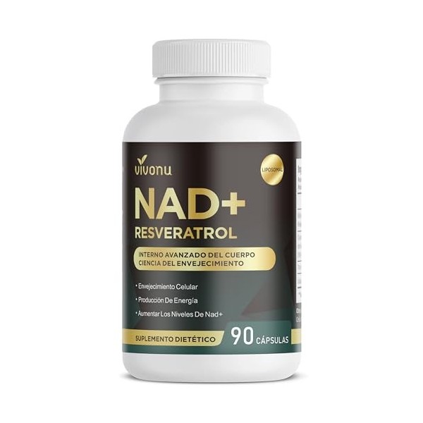 VivoNu NAD+ | Formule Inspirée de la Recherche Cellulaire | Pour une Routine Bien-Être Moderne | 90 unités