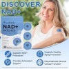 Patchs NAD pour homme et femme, patch NAD+ pour énergie et vieillissement sain, patchs NAD Plus Advanced Total Recovery Patch