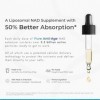 Complément NAD+ liposomal - Absorption améliorée de 50% prouvée - Système de diffusion cellulaire breveté - Approvisionnement