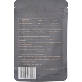 Disanvita® Resvératrol | Qualité supérieure certifiée en Allemagne | Poudre avec 99,3 % de pureté