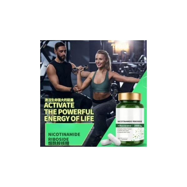 Suppléments, liposomaux et resvératrol, anti-âge, clarté mentale améliorée, réparation cellulaire