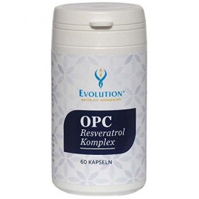 Evolution OPC Resvératrol Complexe Capsules 60